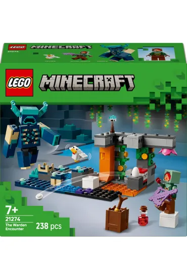 LEGO Minecraft Spotkanie ze stra�nikiem 21274