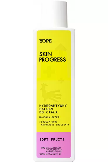 Yope Skin Progress Hydroaktywny balsam do ciaa ukojona skra - soft fruits 200 ml