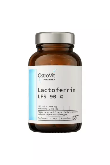 OstroVit Pharma Lactoferrin LFS 90% suplement diety 60 kaps.