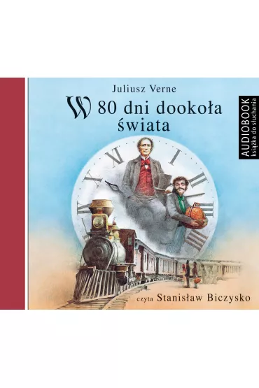 Audiobook W 80 dni dooko�a �wiata CD - Juliusz Verne