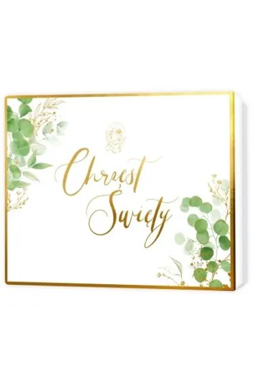 Pude�ko prezentowe Chrzest (22,5x17,5x4cm) mix
