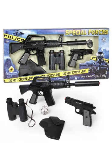 Zestaw policjanta 5 element�w Pulio