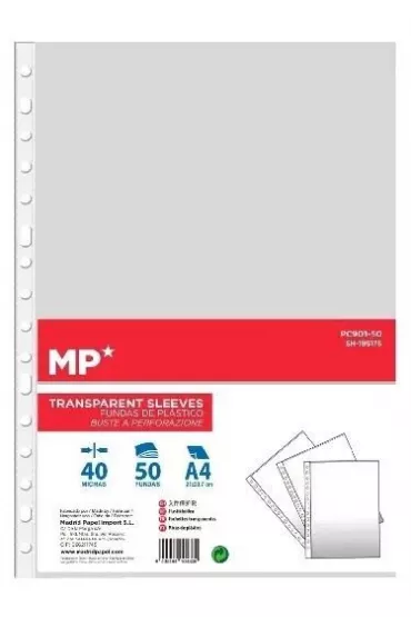 Mp Main Paper Koszulki do segregatora A4 50 szt.