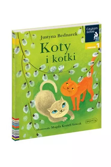 Koty i kotki. Czytam sobie. Poziom 1 - Justyna Bednarek