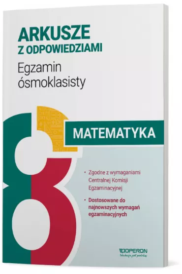 Matematyka. Arkusze z odpowiedziami. Egzamin �smoklasisty 2024 - Beata Dotka
