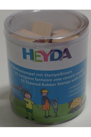 Stemple drewniane Zestaw stempli pi�karze i budowa