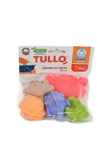 Zwierz�tka do k�pieli bez dziurki higieniczne 5 szt Tullo