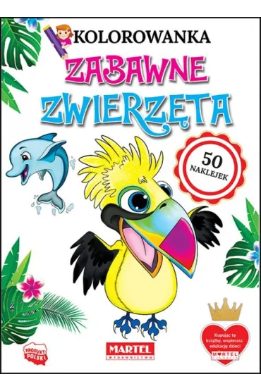 Kolorowanka Zabawne zwierz�ta - Klaudia  J�drysiak