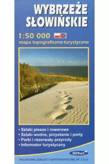 Mapa Wybrze�e S�owi�skie 1:50 000 2016 WZKart