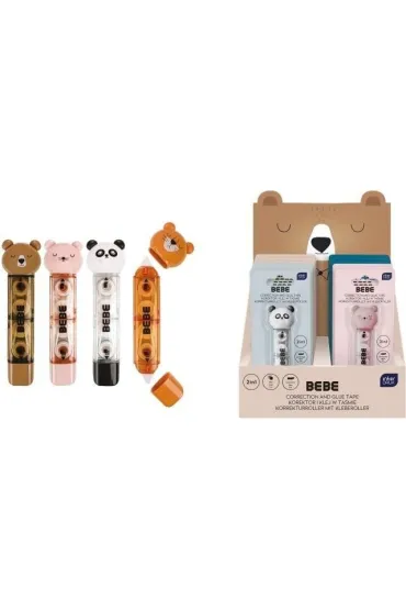 Interdruk Korektor + klej w ta�mie mix Bebe Friends
