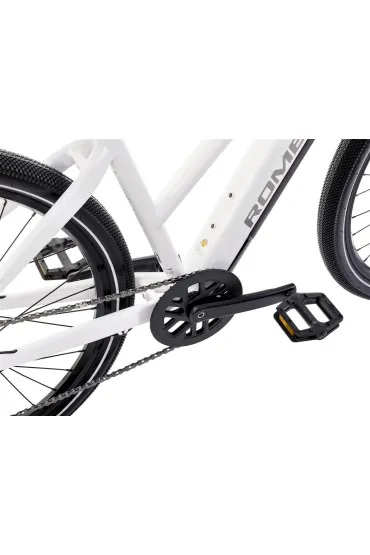 Romet Rower elektryczny E-ORKAN D 1.0 504WH bia�y 19 L