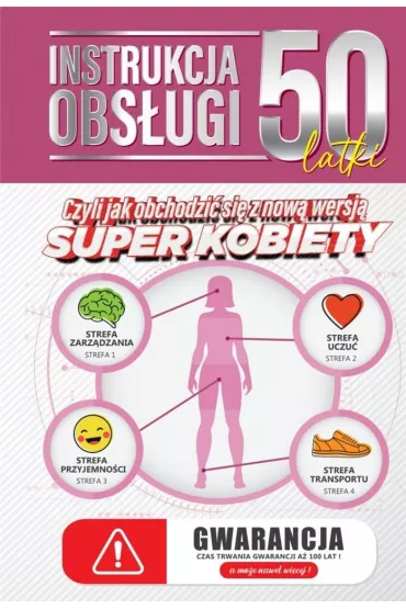 Yeku Karnet 50 Urodziny damskie - instrukcja obs�ugi JCX086