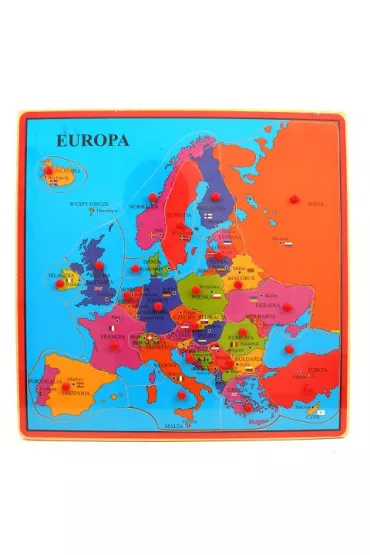 Puzzle Zabawka edukacyjna Brimarex MAPA EUROPY (PL002)
