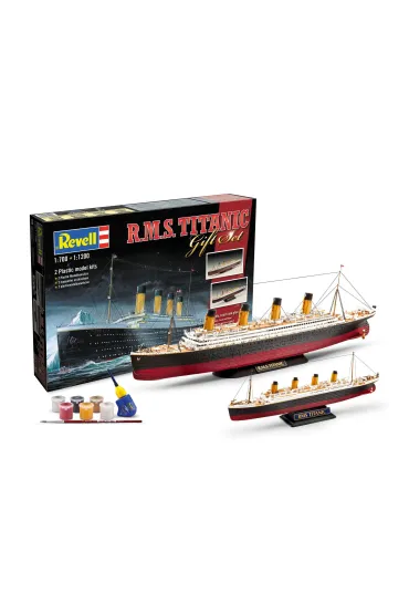 Zestaw upominkowy 2 modele RMS Titanic Cobi