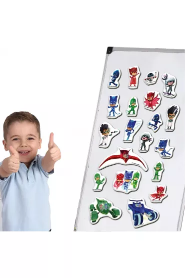 Maksik Magnesy PJ Masks zasady bohaterw 20 szt.