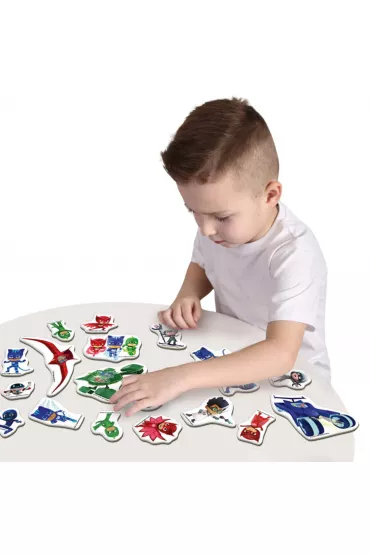 Maksik Magnesy PJ Masks zasady bohaterw 20 szt.