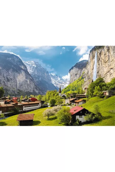 Puzzle 3000 el. Lauterbrunnen, Szwajcaria Trefl