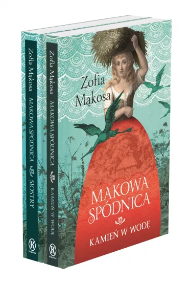 Pakiet Makowa sp�dnica. Tomy 1-2: Kamie� w wod�, Siostry - Zofia M�kosa