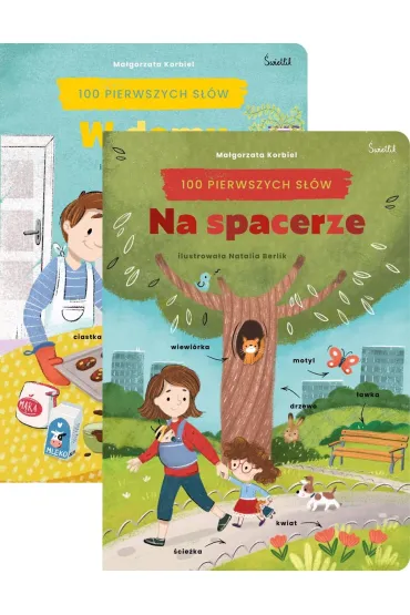 Pakiet 100 pierwszych s��w: W domu, Na spacerze