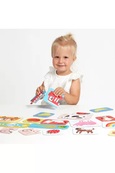 CzuCzu Puzzle do pary Pierwsze sowa 18m+ Bright Junior Media