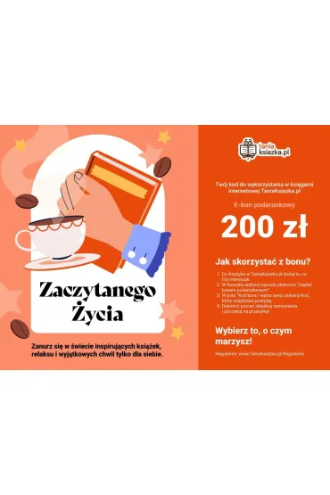 e-Bon Karta Podarunkowa Zaczytanego �ycia 200 z� TaniaKsiazka.pl