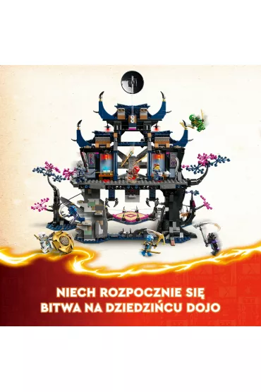 LEGO NINJAGO Dojo cienia Wilczej Maski 71813 klocki | TaniaKsiazka.pl