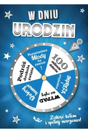 Armin Style KARNET URODZINY B6 Z KOP AS GM-1075 FOL
