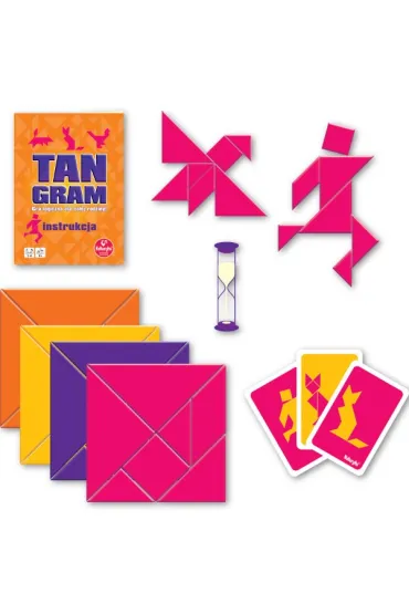 Tangram Kukuryku - Tangram-gra logiczna edukacyjna