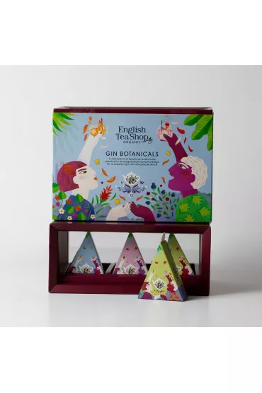 English Tea Shop Zestaw herbat Gin Botanicals w piramidkach 12 x 2 g Bio
