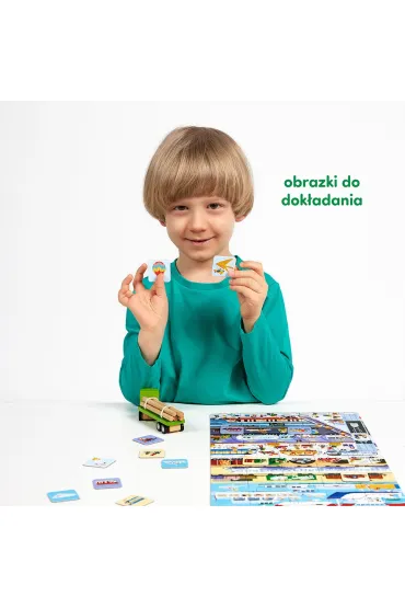 Puzzle 60 el. Tak dzia�a transport Bright Junior Media