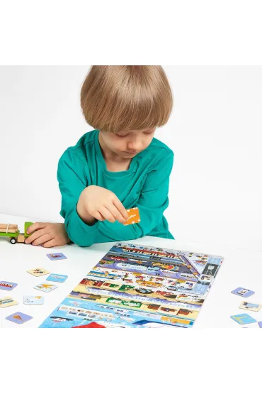 Puzzle 60 el. Tak dzia�a transport Bright Junior Media