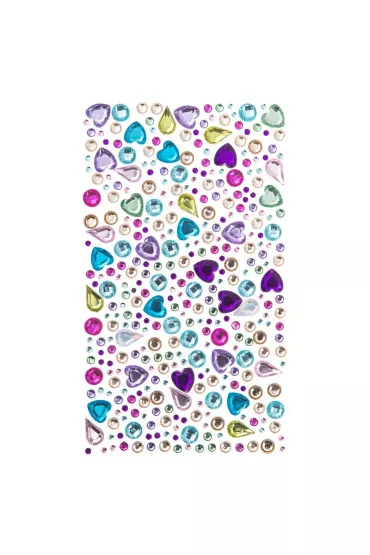 Dalprint Kryszta�ki samoprzylepne brights 355 szt.