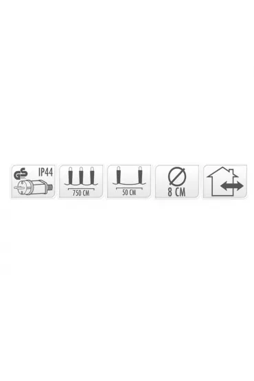 ProGarden Lampki arwki 10 Led Party Bubble