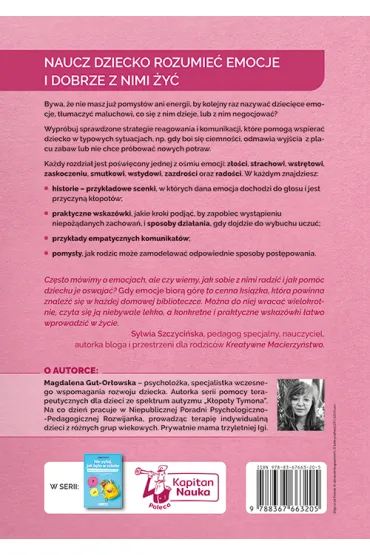 Gdy emocje bior� g�r�. Jak uczy� dzieci radzenia sobie z trudnymi uczuciami - Magdalena  Gut-Or�owska