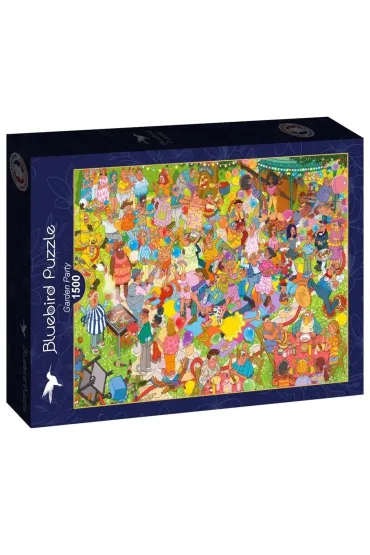 Puzzle 1500 el. Impreza w ogrodzie Bluebird Puzzle