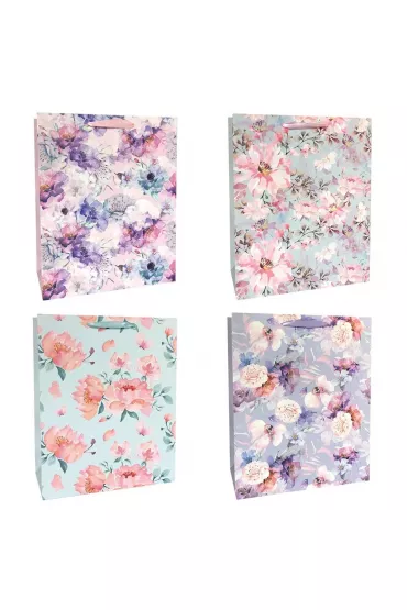 incood. Torba prezentowa 26x32 pastelowe r�e mix