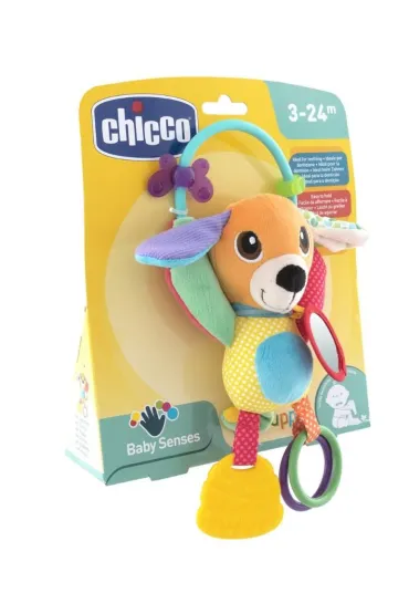 Grzechotka kolorowy piesek Chicco