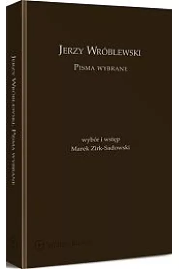 Jerzy Wr�blewski. Pisma wybrane - Piotr Rylski
