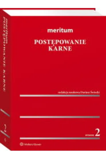 Meritum Post�powanie karne - Dariusz �wiecki