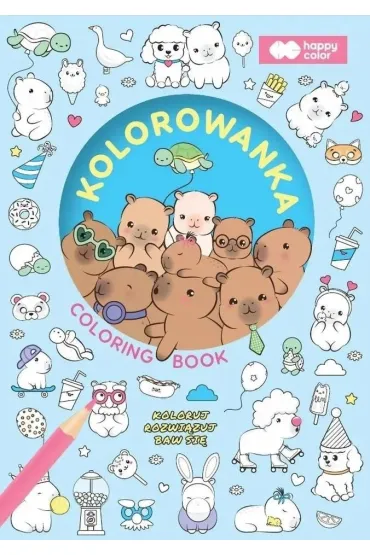 Kolorowanka Kapibara Kapi Fun