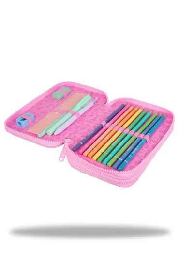 CoolPack Pi�rnik podw�jny z wyposa�eniem Jumper 2 Pastel Powder Pink