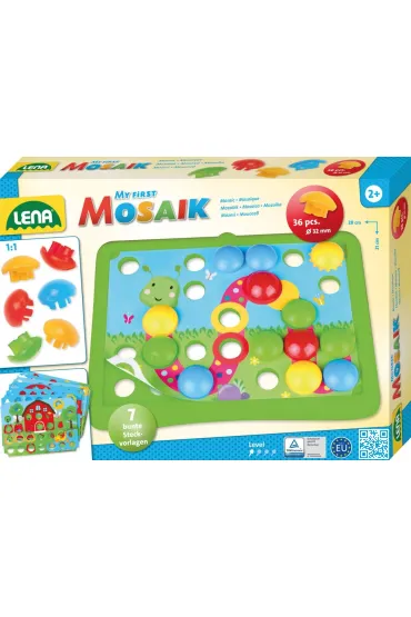 Mozaika guzikowa mozaikowa, du�e elementy Lena