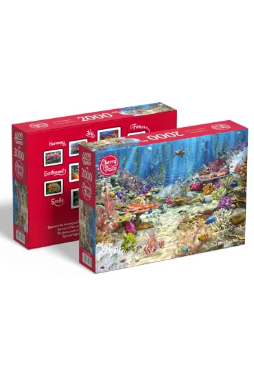 Puzzle 2000 el. Coral Reef Paradise CherryPazzi