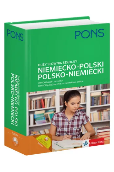 SZKOLNY DUZY SLOWNIK NIEM-PONS