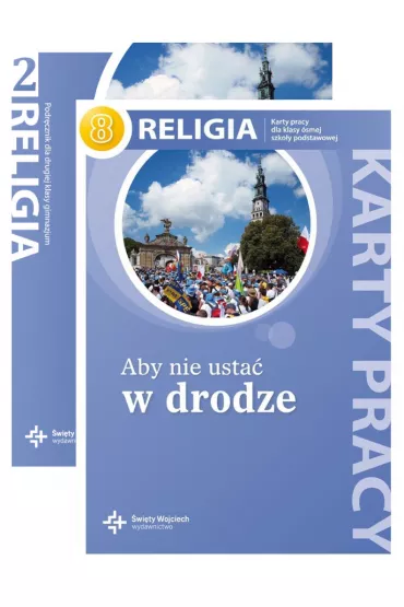 Aby nie usta� w drodze 8. Podr�cznik i karty pracy do religii dla klasy 8 szko�y podstawowej - Danuta Jackowiak, Jan Szpet