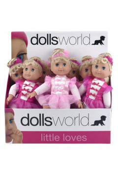 Lalka bobas 30 cm Little ballerina Dolls World