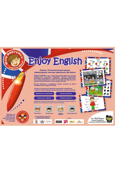 Enjoy English. Ma�y odkrywca i magiczny o��wek Trefl