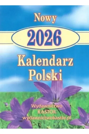 Kastor Kalendarz 2026 Nowy kalendarz polski