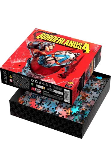 Puzzle 1000 el. Borderlands 4 Break Free Psycho Good Loot