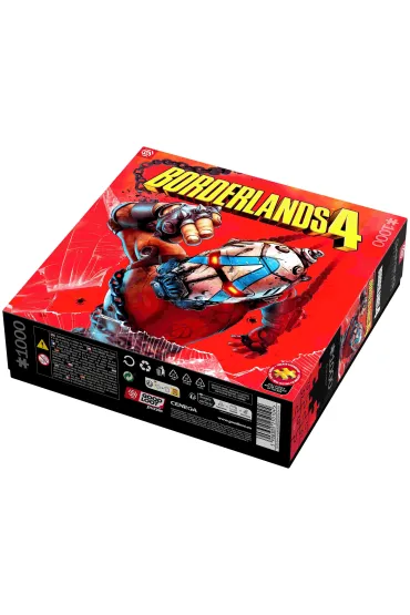 Puzzle 1000 el. Borderlands 4 Break Free Psycho Good Loot